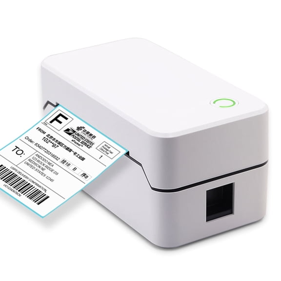 SHUNJITAI TDL407H Thermal Label Express Printer, USB/Bluetooth Connection, Type-C Power Interface, 40-108mm Paper Width, Automatic Paper Feeding