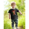 thumbnail image 2 of Cute Bear With A Backpack T-Shirt Infant -Image by Shutterstock,  12 Months, 2 of 4