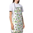 thumbnail image 3 of Zufioo Frog Wear Chef Hat for Lock Hem Apron with Pockets, Stain and Oil Proof Tie-down Apron for Cooking Barbecue Restaurant, Unisex-One Size, 3 of 9