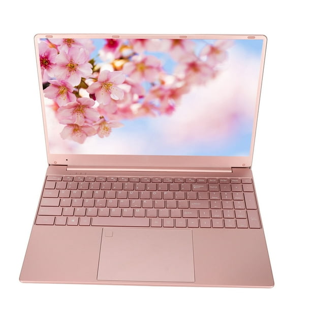 Pink Laptop 15.6 Inch IPS Quad Core CPU 16GB RAM 512GB ROM with