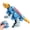 Blue, variant on Finger-Pointing Dinosaur, Mechanical Finger-Pointing Transforming Tank Robot, Gyro Dual-Form Finger-Tip Gyroscope Toy Rotation - Blue