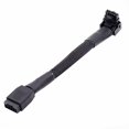 thumbnail image 3 of Chenyang 12VHPWR ATX3.0 PCI-E 5.0 Power Modular Cable Male to Female Down Angled 90 Degree Extension for 3080 3090TI PSU 16Pin 12+4P Graphics Card, 3 of 7