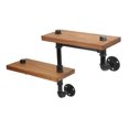 thumbnail image 1 of Hanging Shelf,Industrial Steel Pipe Rack Wall Shelf Floating Shelf Unparalleled Experience, 1 of 12