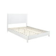 thumbnail image 3 of Alpine Furniture Flynn Queen Platform Bed in White, 3 of 3