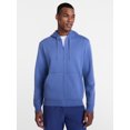 thumbnail image 2 of Athletic Works Men's and Big Men's Zip Up Fleece Hoodie Sweatshirt, Sizes XS-5XLT, 2 of 6