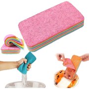 12 Layer Microfiber Sponge - Layered Cleaning Sponge, Reusable Powerful Dust Removal Cleaning Towel, Microfiber Cleaning Rag for House, Car Care - No Scratching or Damage to Surfaces