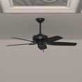thumbnail image 3 of Ventilador de techo Hunter Newsome 53324 52 pulgadas negro mate, 3 of 9