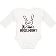 thumbnail image 3 of Inktastic Nana Bunny Grandchild Boys or Girls Long Sleeve Baby Bodysuit, 3 of 5