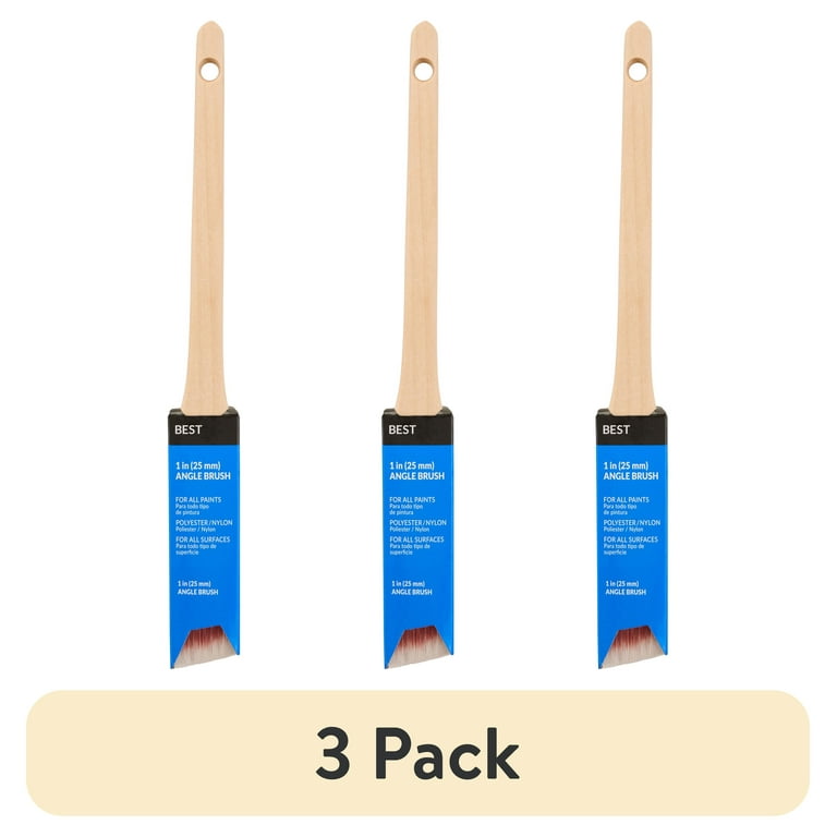Valley Forge Best 1" Thin Angle Brush, 3-Pack photo 1