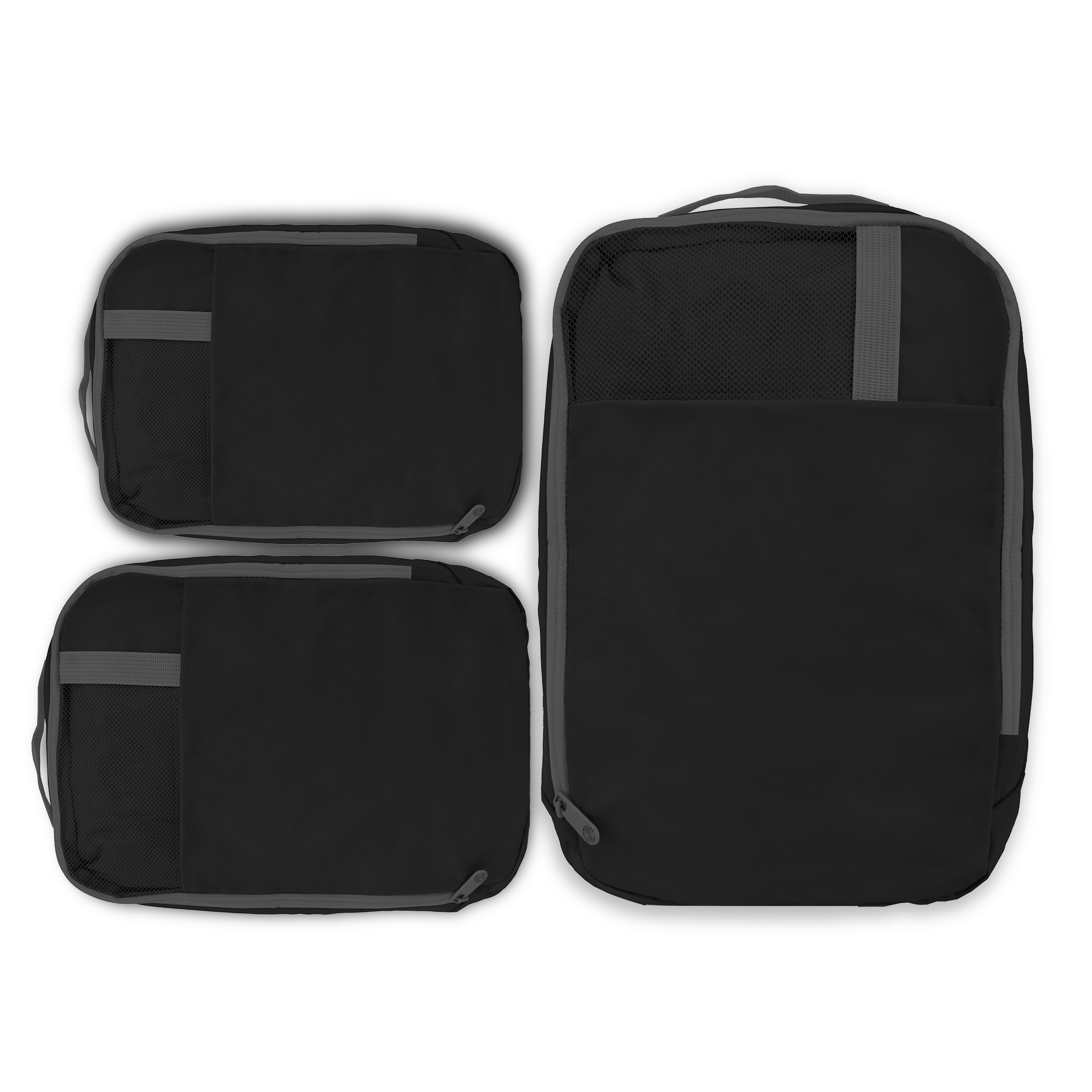 iFLY Expandable Packing Cubes 3-Piece Set, Black photo 3