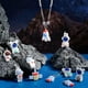 thumbnail image 2 of 20 dijes de astronautas, 10 estilos diferentes, colgantes de resina con forma de cohete, colgantes de satélites y astronautas, dijes del universo, cuentas sueltas colgantes, dijes blancos y bonitos., 2 of 7