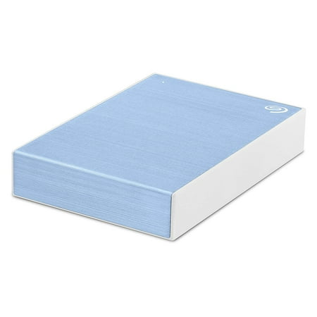 Seagate - Backup Plus Slim 2TB External USB 3.0 Portable Hard Drive - Light Blue