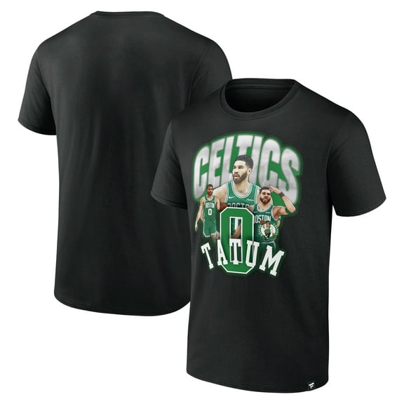 Men's Fanatics Jayson Tatum Black Boston Celtics Notorious 4.0 T-Shirt