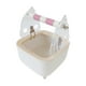 thumbnail image 3 of Soporte de inodoro para entrenamiento de loros Plataformas de soporte de entrenamiento Juguete de entrenamiento multifunción Rosa, 3 of 9