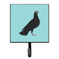 Carolines Treasures BB8121SH4 Budapest Highflyer Pigeon Blue Check Leash or Key Holder