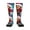 1 Black, variant on Chucky K Funny Socks Men Women Boys Kids Adults Novelty Graphic Crew Tube Socks Crazy Design Casual Dress Socks for Sports,Running,Travel