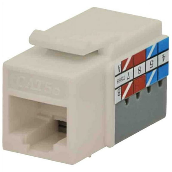 Cat-5e Jacks, 10 Pack (lite Almond)