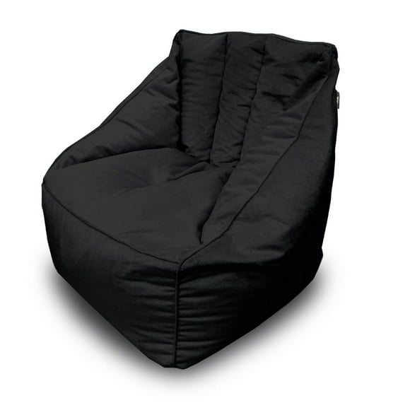 Lounge & Co Micro Mink Black bean filled Chair