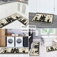 thumbnail image 6 of 2 Pcs Happy Halloween Kitchen Rugs and Mats Set Horror Orange Pumpkin Spooky Kitchen Runner Absobent Rugs for Kitchen Floorfor Farmhouse Door (47x17+30x17 Inches), 6 of 7