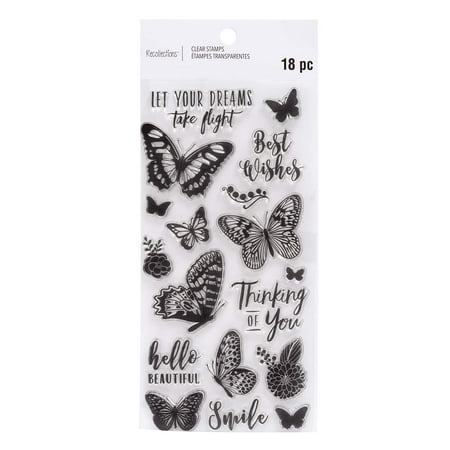 UPC: 0191518169058 | Butterfly Clear Stamps by Recollections™