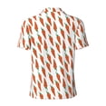 thumbnail image 4 of Rocae Carrot for Men's Short Sleeve Polo Shirt, Quick Drying Performance Moisture Wicking Sports Men's Golf Shirt XX-Large, 4 of 9