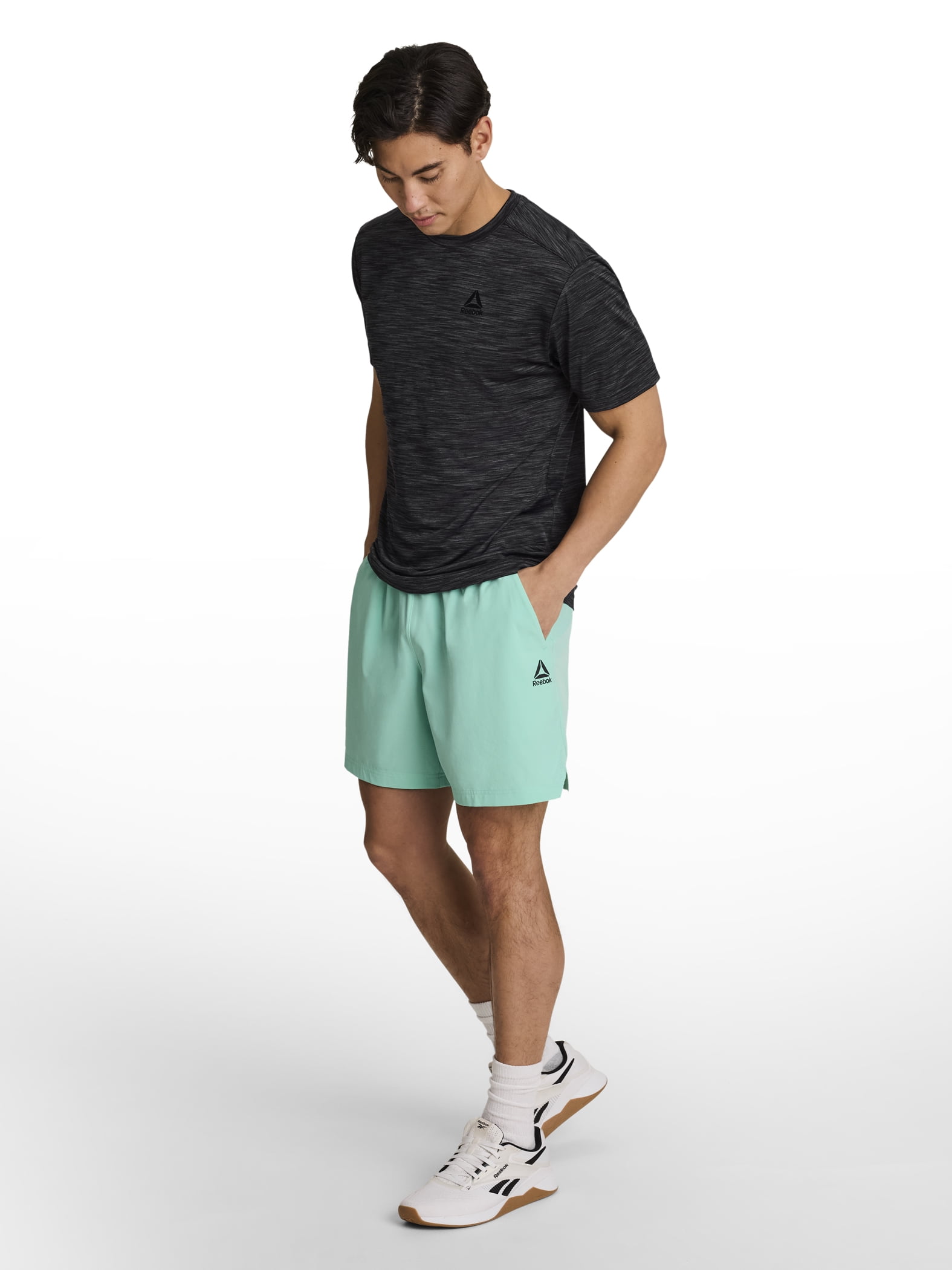 Reebok Men's and Big Men's City Woven Short 7" Inseam, Sizes S-3XL