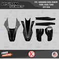 thumbnail image 4 of Kalair GFX Graphics Kit for Husqvarna TX300, FX350, and FX450 (2017-2018) Vision Series, 4 of 5