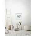 thumbnail image 4 of Marmont Hill Blue Lace Wings Framed Wall Art, 4 of 6