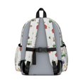 thumbnail image 3 of Tractor and Trains Gray Pattern Backpack for School, Cute School Bag with Adjustable Shoulder Straps and Padded Back, 13.4"x11"x4.7", 3 of 5