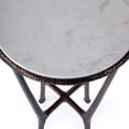 thumbnail image 2 of Butler Specialty Company Lania Outdoor Marble Side Table In Bronze, 2 of 7