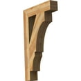 thumbnail image 5 of Ekena Millwork 4"W x 20"D x 32"H Balboa Block Rough Sawn Bracket, Western Red Cedar, 5 of 25