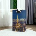 thumbnail image 2 of Tour Eiffel Vue de Nuit Grand Panier en Tissu avec Poignée, 2 of 7