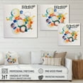 thumbnail image 4 of Designart Multi-Color Circular Abstract IV Canvas Wall Art, 4 of 5
