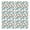 White Boho Tribal, variant on Pink Striped Geometric Pattern Summer Placemats Table Placemats Set Of 4-Linen Kitchen Washable Placemats Table Mats 11.8"x17.7" Non-Slip Heat Resistant