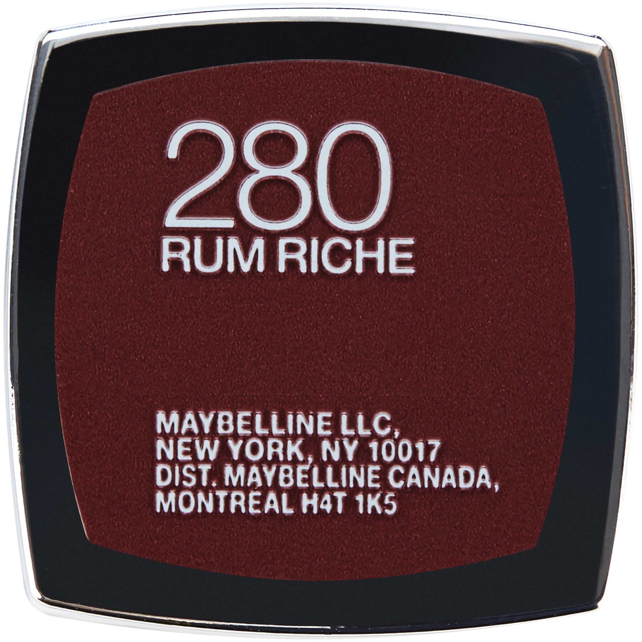 (2 pack) Maybelline Color Sensational Cream Finish Lipstick, Rum Riche