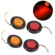 thumbnail image 4 of Luz indicadora LED LHCER 4 piezas 2 pulgadas redonda lente roja amarilla, 4 of 8
