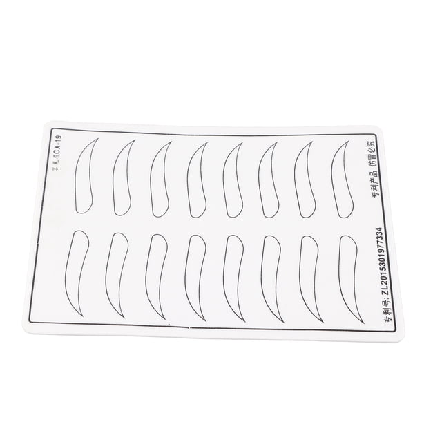 Silicone Practice Skins For Eyebrows Lips Eyes Microblading Fake Skin Sheets For Beginners And Artists Permanent Makeup Training Skins