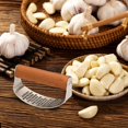 CACGarlic Presser, Garlic Mincer Garlic Crusher, Garlic Press Rocker