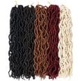 thumbnail image 2 of TFixol Gypsy Locs Synthetic Wig, 18-Inch Length, 24 Strands, Lightweight & Natural Look, Color #613, Easy to Style & Install, Perfect for Cosplay or Daily Wear, 2 of 2