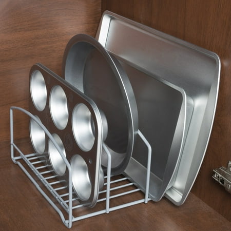 Kitchen Cabinet Organizer- Chrome Houseware, Bakeware and Cookware ...