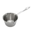 thumbnail image 2 of Calentador de leche y café de acero inoxidable, olla para hervir, olla para sopa, olla de leche Universal gruesa para desayuno al aire libre, Camping, grande Macarena ollas de leche, 2 of 8