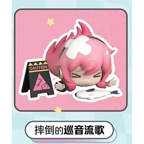 Caja misteriosa de Hatsune Miku que cae, modelo de Anime Vocaloid, figura de Fufu, adornos de muñecas, figuras de acción, caja ciega de Miku, Juguetes