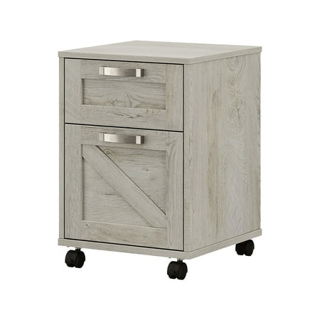 UPC: 0042976128920 | Bush Furniture Knoxville 2 Drawer Mobile File Cabinet by Cottage White