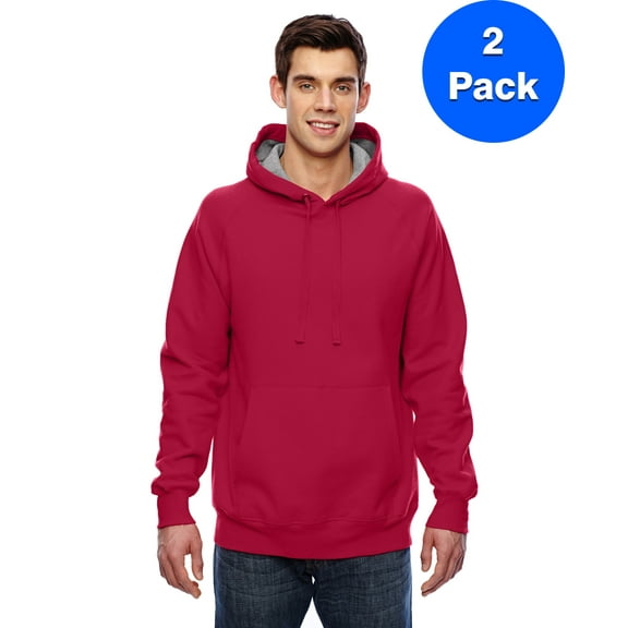 Mens 7.2 oz. Nano Pullover Hood N270 (2 PACK)