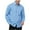 Sky Blue, variant on New Plus Size Fashion Tops for Men 2024 Long Sleeve Casual And Solid Color Button Pocket d Lapel Shirt 50% Off Clearance!