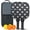 Pioneer Flower Floral-1, variant on Pickleball Paddles Set,Pioneer Flower Floral Print Pattern Fiberglass Surface Pickleball Racket Set with 2 Indoor Outdoor Pickleball Balls and Pickleball Bag,Pickle-ball Equipment