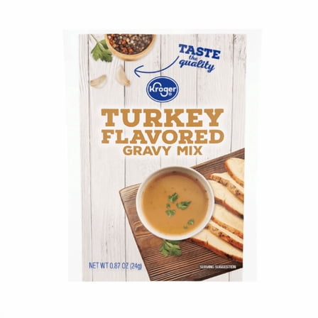 Turkey Flavored Gravy Mix, 0.87 oz , 4 Pack