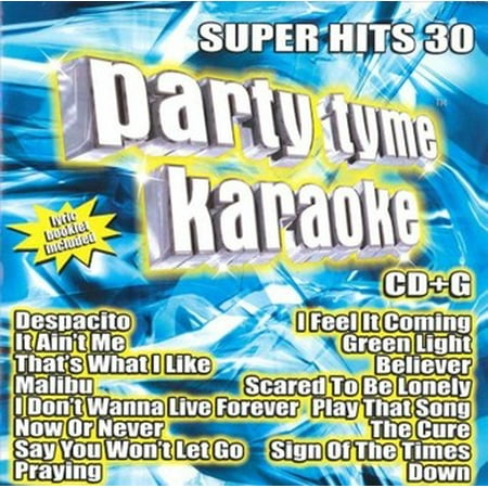 Party Tyme Karaoke: Super Hits, Vol. 30 (CD) (Best Piano Cds Of All Time)