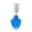 Blue, variant on Hehon Ergonomic Rotatable Plastic Scrub Brush Effective Stain Remover Multi-Surface Cleaner For Kitchen Bar Indoor Household Surfaces Brown