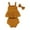 Brown, variant on Scyoekwg Baby Girl Cute Infants Toddler Baby Girls Clothes Solid Color Summer Sleeveless Suspender Top Shorts Bow Headband Three-piece Set (Brown,12-18 Months)